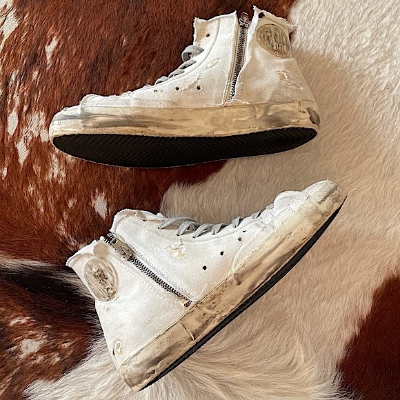 GGDB LIKE NEW in box Francy Slide High Top Sneaker - Picture 6 of 16